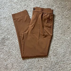 Camel Tapered Dress Pants
